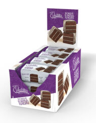 Chocolate Tuxedo Cake Bites 12 ct. Displays 17695 - Includes (8) displays containing (12) pieces in each display
