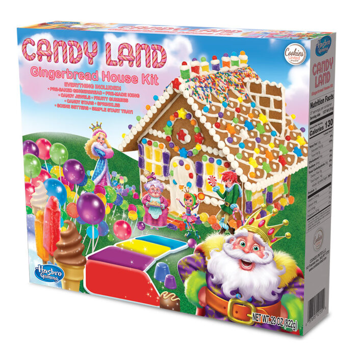 Candyland Gingerbread House Kit - Packed (6) per case - 12155