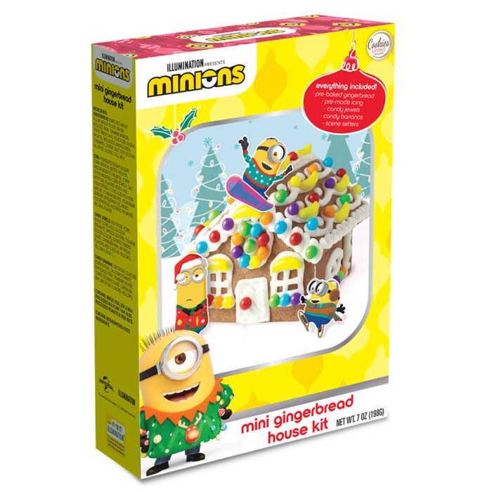 Minions Mini Gingerbread Kit - Packed (14) per case - 12143