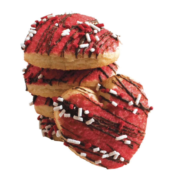 Striped Heart - Packed in 5 lb. bulk - 00212
