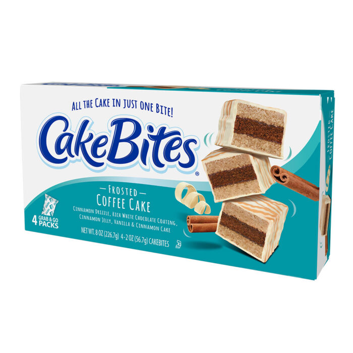 Frosted Coffee Cake CakeBite Family Pack 17125 - contains (12) packages