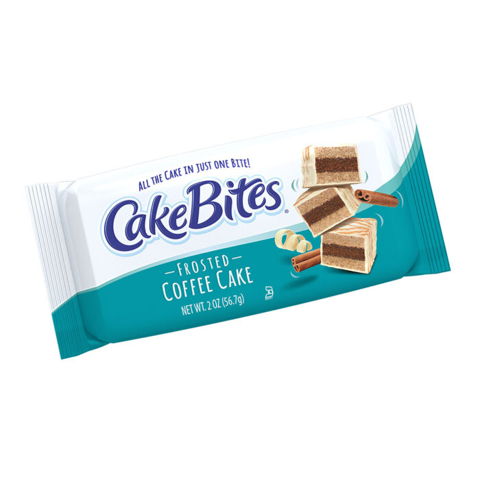 Frosted Coffee Cake CakeBites 12 ct. Displays 17105 - Includes (8) displays containing (12) pieces in each display - Image 2