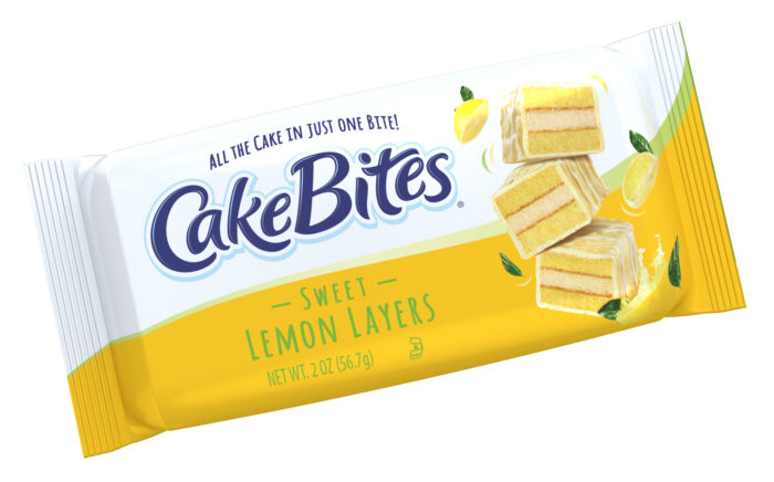 Sweet Lemon Layer Cake Bites 12 ct. Displays 18525 - Includes (8) displays containing (12) pieces in each display - - Image 2