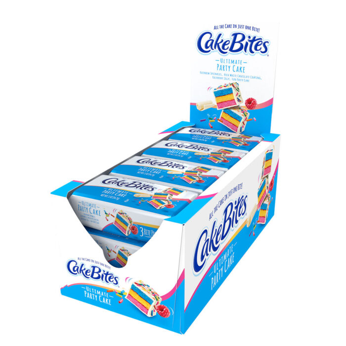 Party Cake Bites 12 ct. Displays 16037 - Includes (8) displays containing (12) pieces in each display