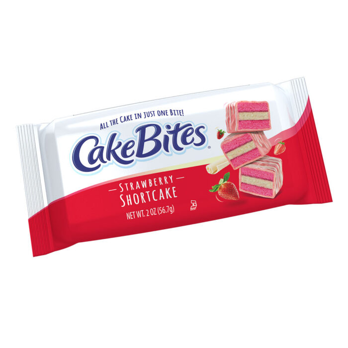 Strawberry Shortcake Cake Bites 12 ct. Displays 16595 - Includes (8) displays containing (12) pieces in each display - Image 2