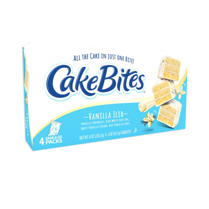 Vanilla Iced Cakebites Family Pack 19458- contains (8) packages