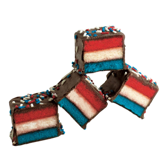 Patriotic Rainbow Layer- Packed in 5 lb. bulk - 00043