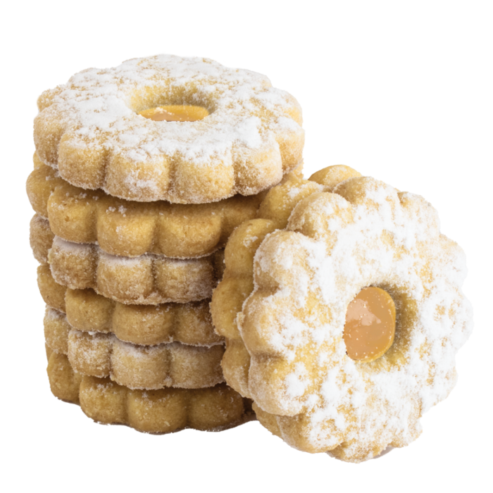NEW MINI Lemon Linzer Tarts - Packed in 5 lb. bulk - 00405 - NEW ITEM