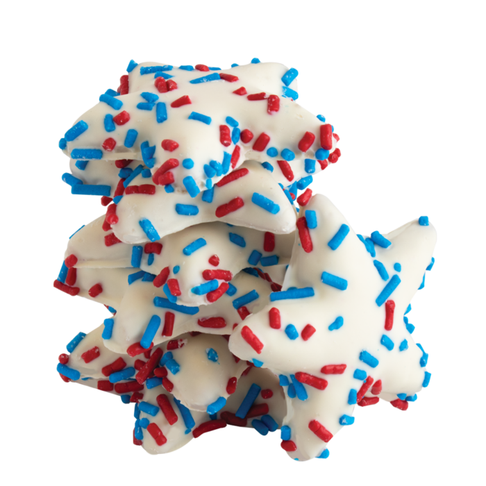 NEW MINI Frosted Stars - Packed in 5 LB Bulk - 00727 NEW ITEM
