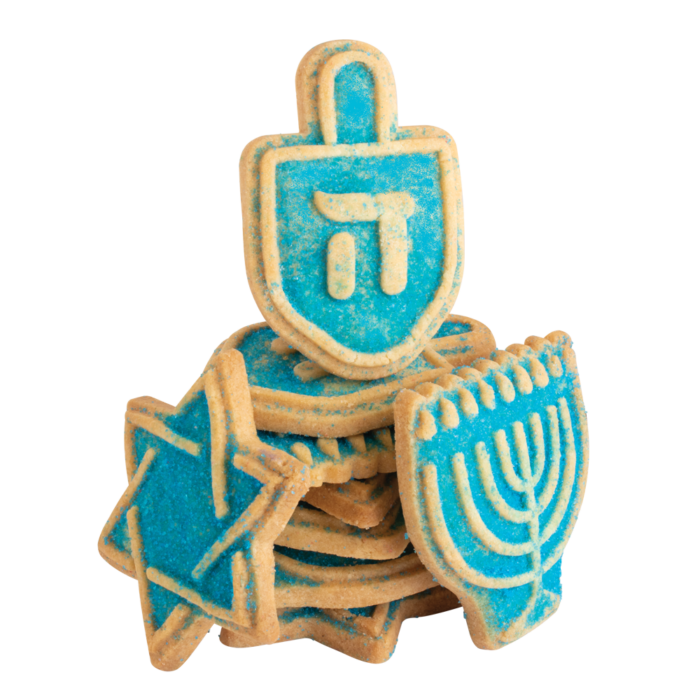 Chanukah Sugar Cookies- Packed in 5 lb. bulk - 01293