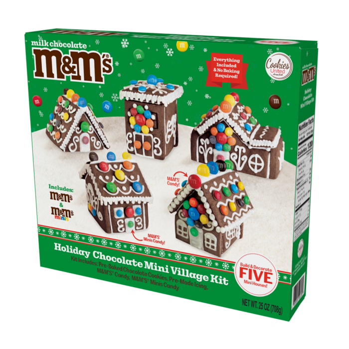 M&M Holiday Chocolate Village Kit - 12613