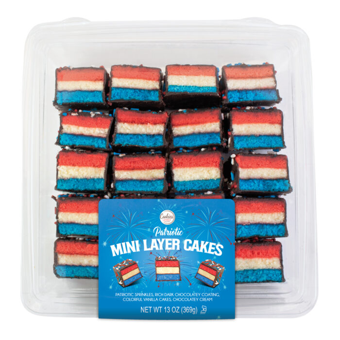 Patriotic Mini Layer Cakes - 13 oz - 17743