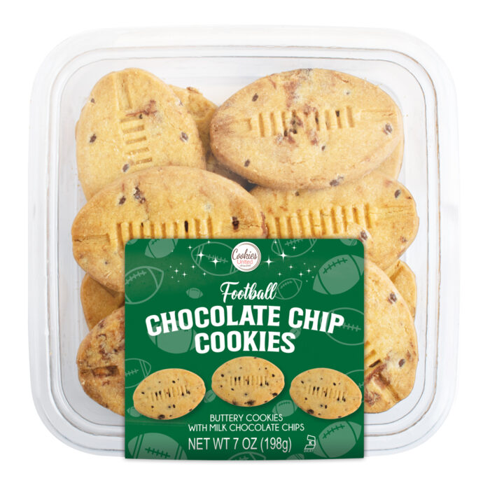 Chocolate Chip Football Cookies - 7 oz - 77575