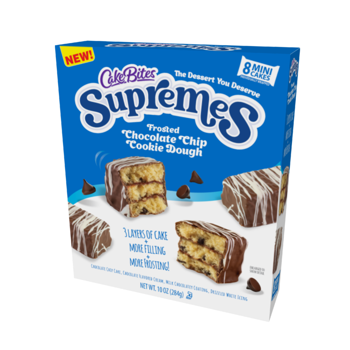 Supremes - Chocolate Chip Cookie Dough - Contains (8)Boxes