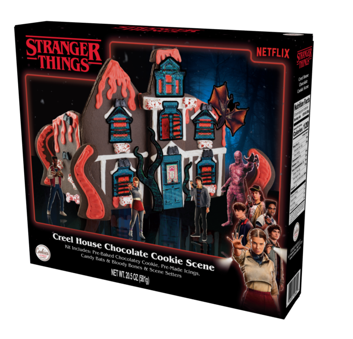 Stranger Things Chocolate Cookie House Kit  - Packed (6) per case - 12892