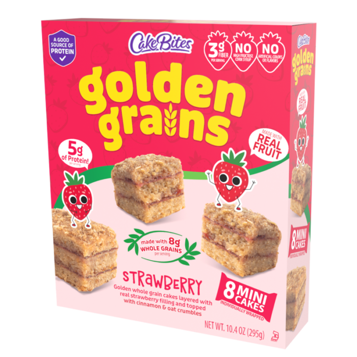 Golden Grains Strawberry 60125 - Contains (8) Boxes